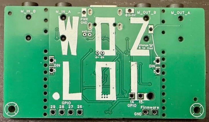 Foxwizard MIDI Multitool USB-C Adaptor + Router