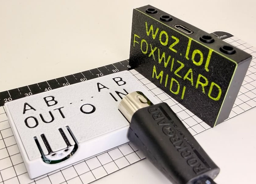 Foxwizard MIDI Multitool USB-C Adaptor + Router