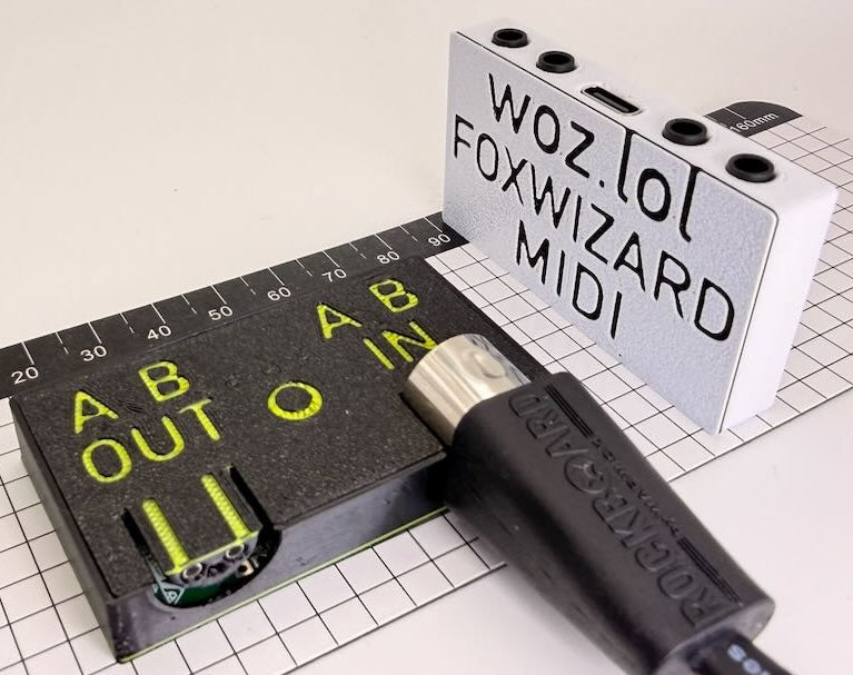 Foxwizard MIDI Multitool USB-C Adaptor + Router